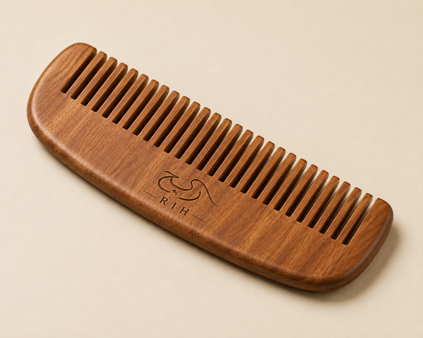 RIH Wooden Hair Comb